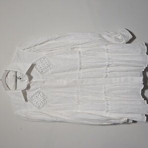 NWT ANTHROPOLOGIE JACQUIE THE LABEL EMBROIDERED TOP